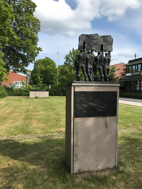 Joe Hill- monumentet 1986, Thord Tamming, Folkets hus.